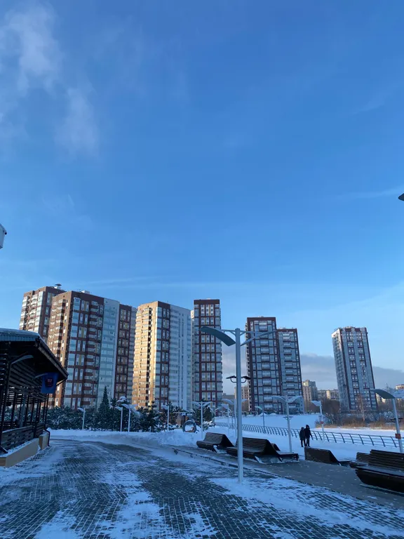 Студия с панорамными окнами