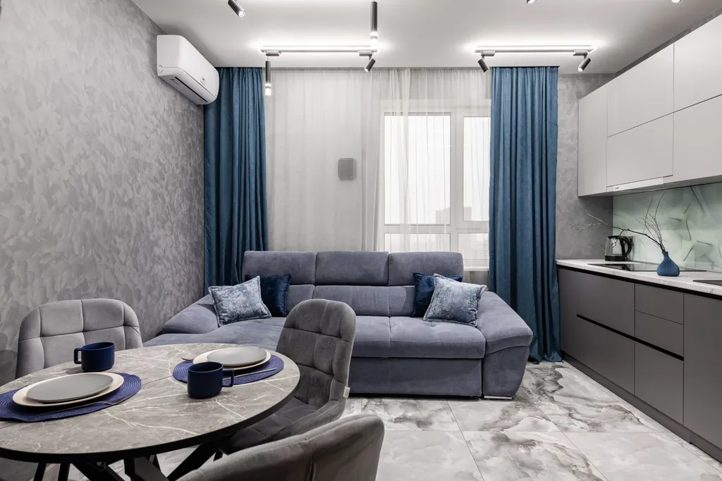 Квартира Квартира Космическая видовая евротрёшка — Москва