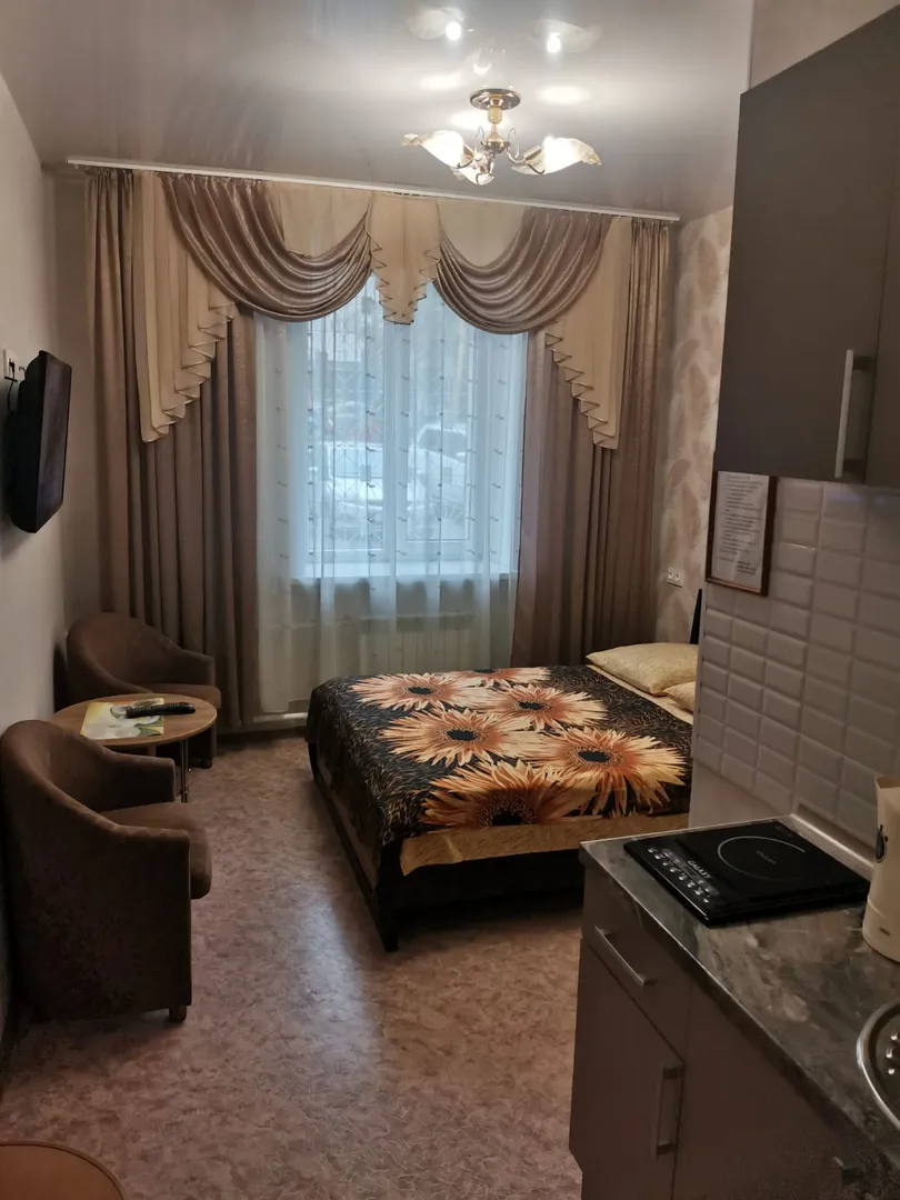Студия с кроватью