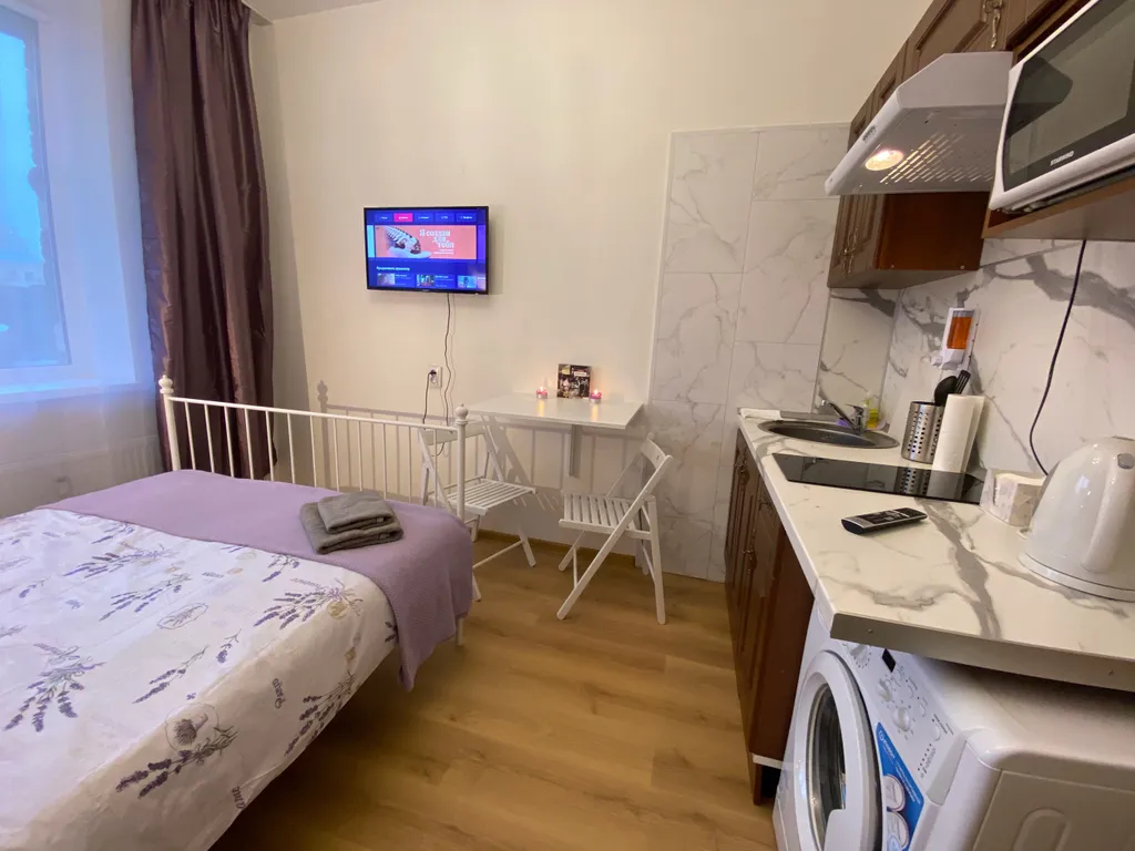 Квартира Квартира Студия рядом с НИИ Петрова — Песочный