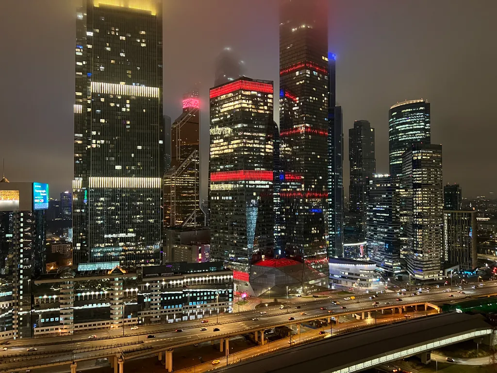 Квартира Двухкомнатная квартира с видом на Москву-Сити — Москва