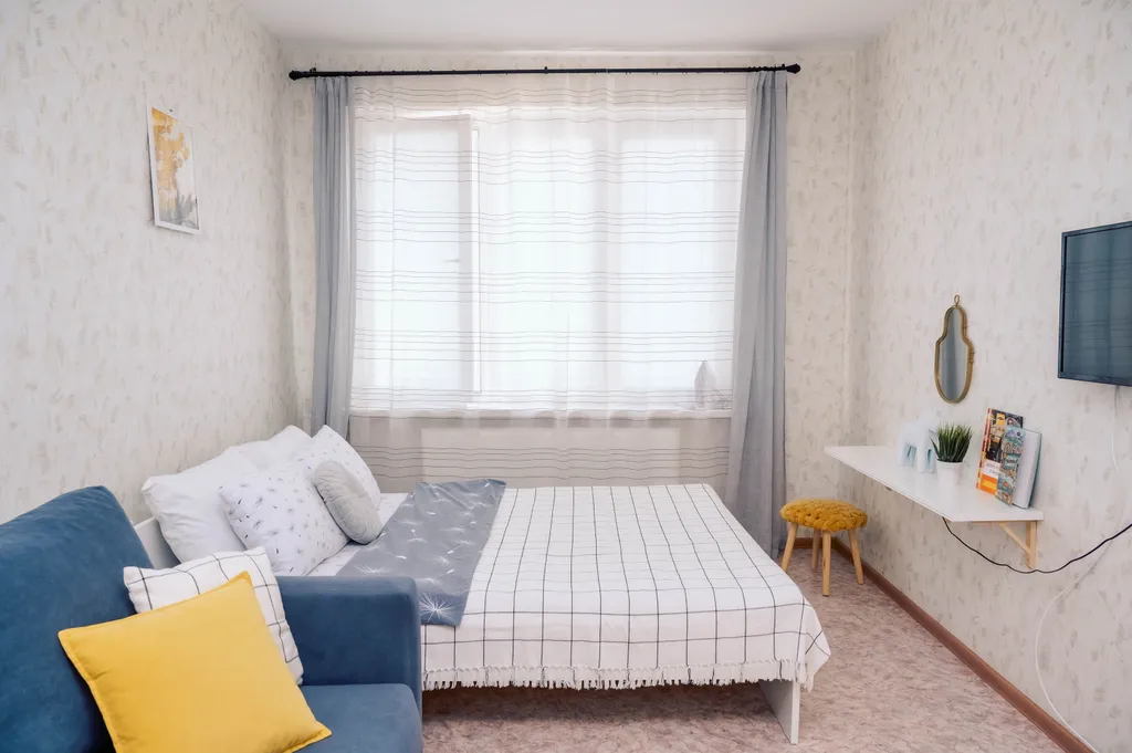 УГНТУ. Уютная квартира на 4 гостя в новом доме (ул. Мира, д. 8)