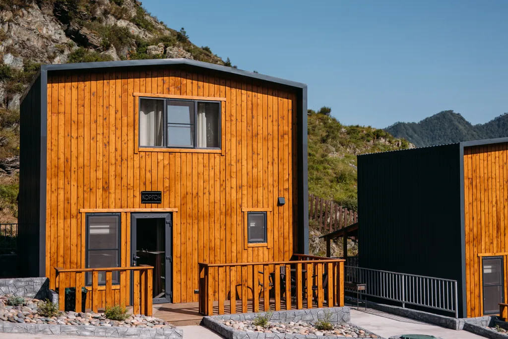 Коттедж Дом-барнхаус с личными террасами — аренда посуточно в Чемал