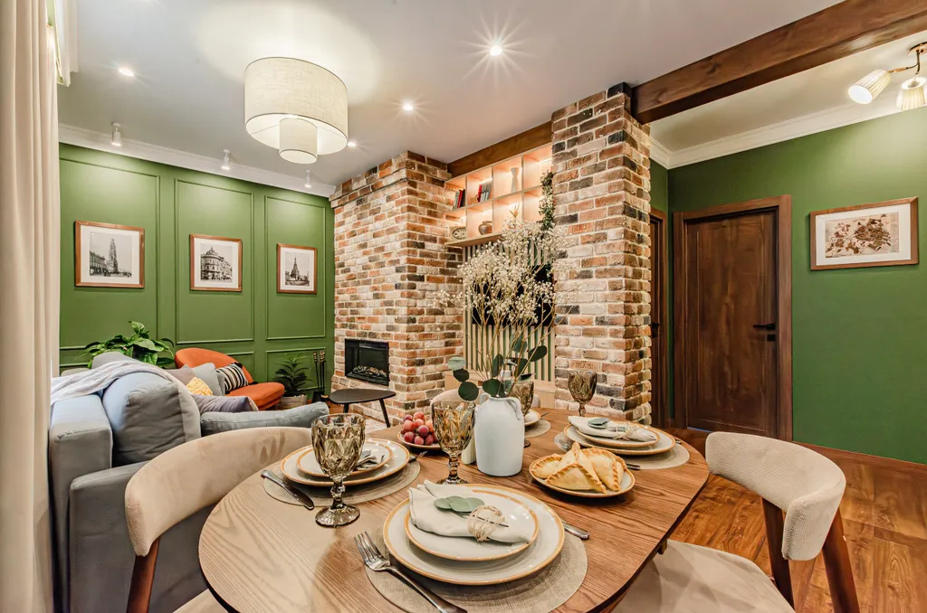 Атмосферная квартира с 2 спальнями в тихом центре города