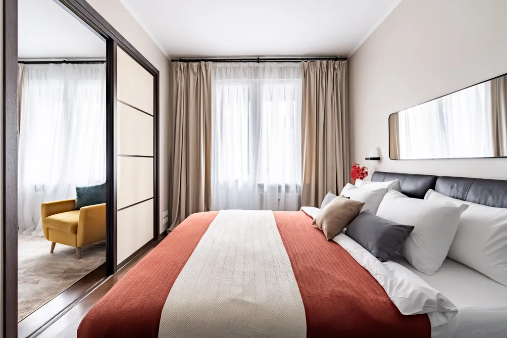 Квартира Квартира Scarlet с балконом — Санкт-Петербург