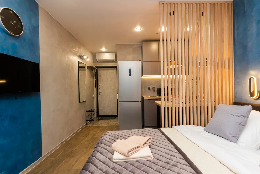 Стильная и уютная студия рядом с метро