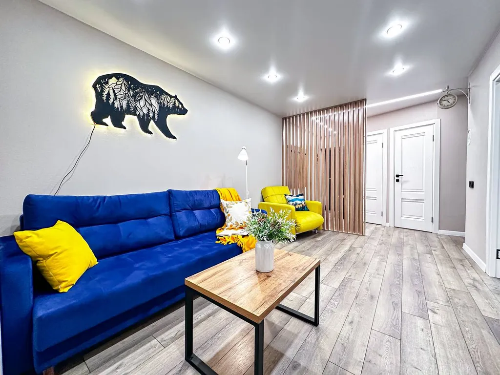 Просторный апартамент, можно с животными