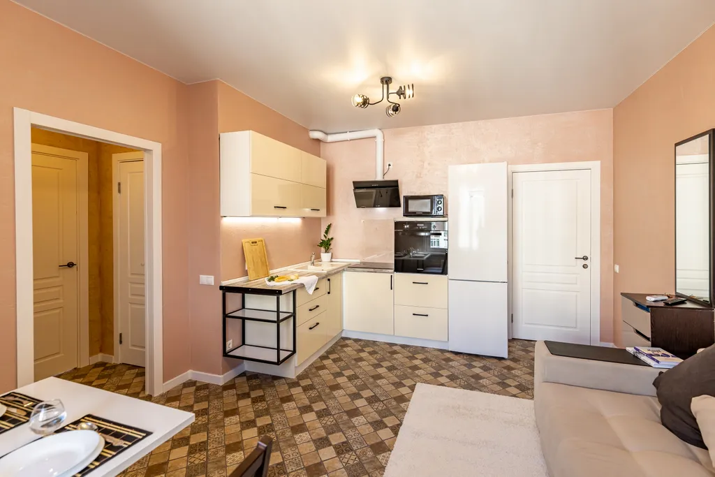 Квартира Двухкомнатная квартира класса комфорт с панорамным остеклением ветер гор — Геленджик