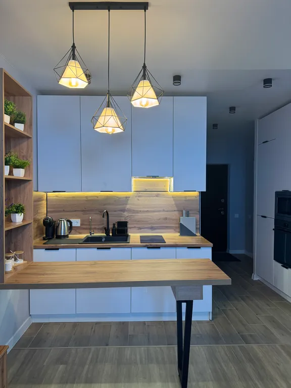 Видовая, уютная студия на берегу Волги