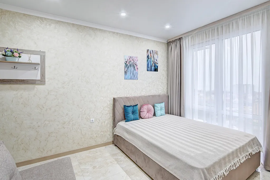 Студия МореСолнцеАпарт в ЖК Касабланка с прямым видом на море