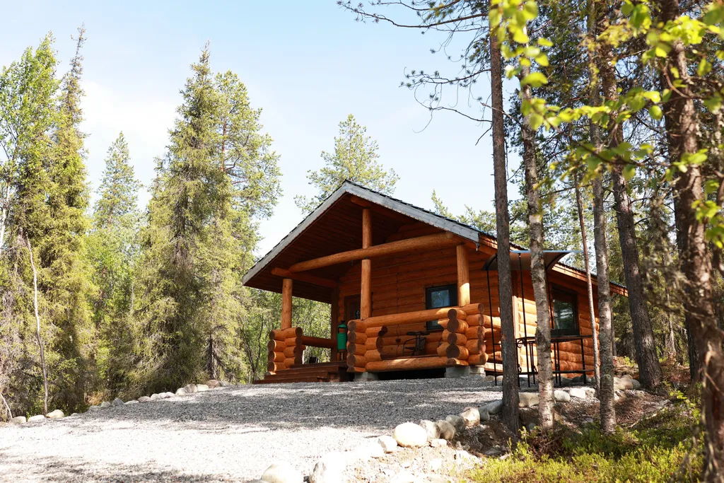 Бревенчатый коттедж