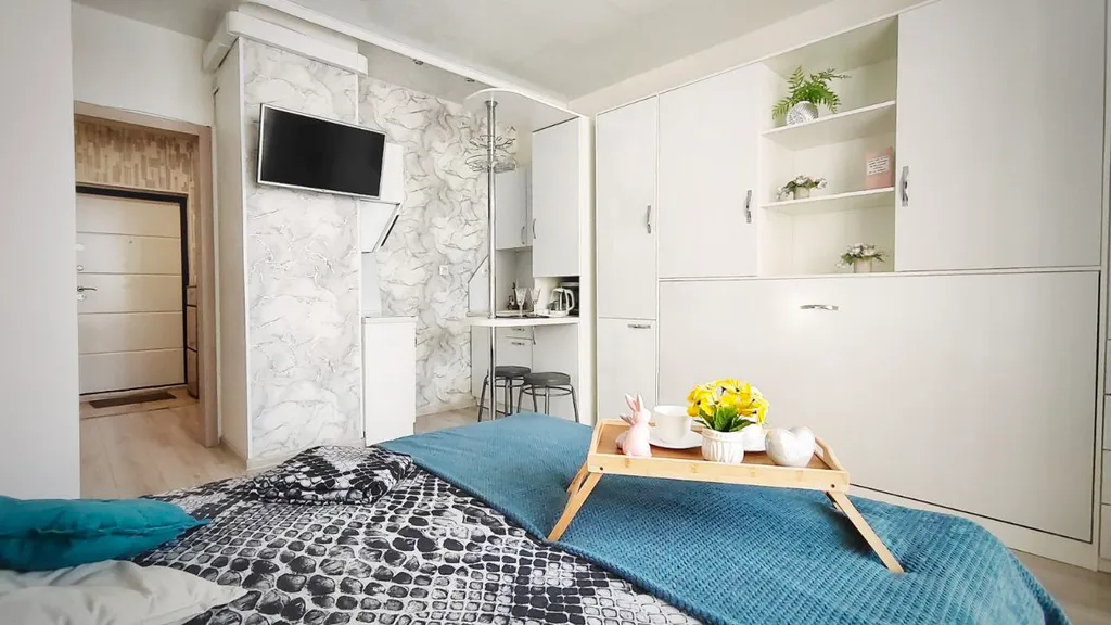 Квартира Квартира Студия с видом на Амур — Хабаровск