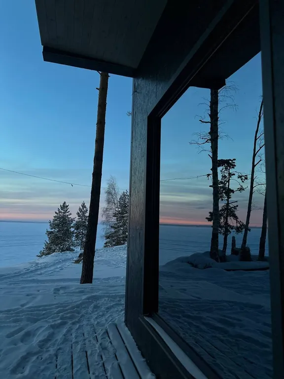 Дом с сауной Zeus с видом на Горьковское море