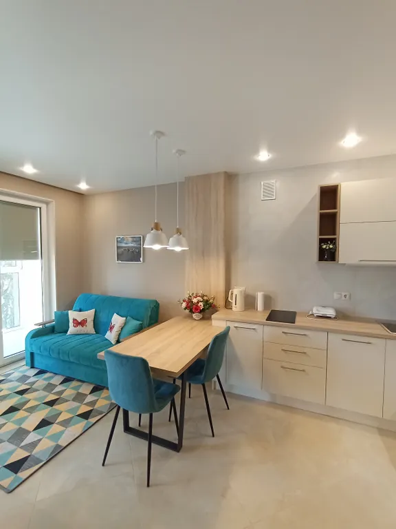 Чудесная однокомнатная квартира недалеко от моря