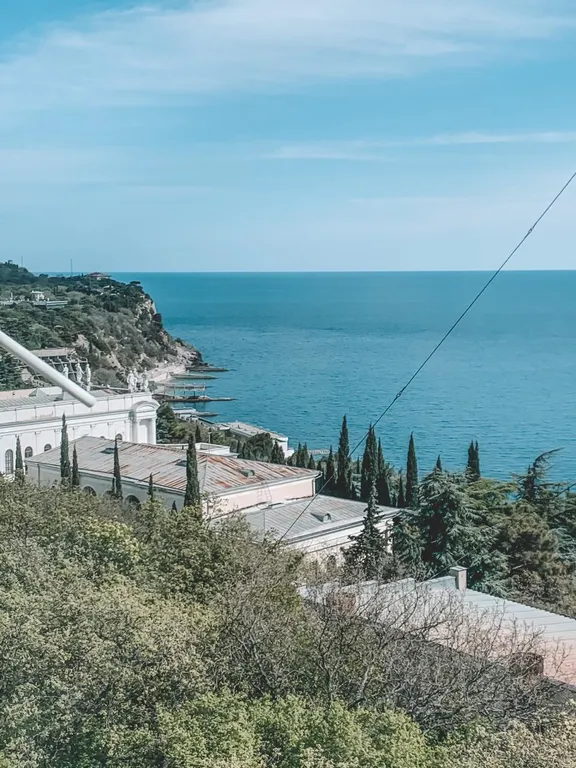 Уютная квартира в 200м от моря в большой Ялте с  видом на море и горы