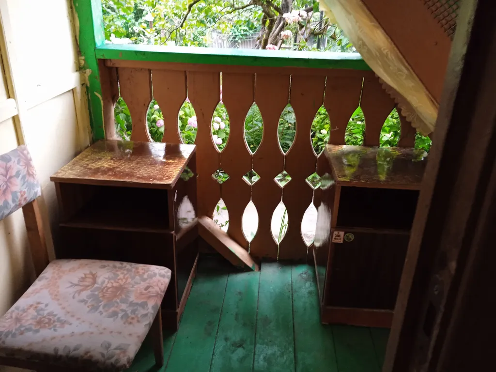 Частый сектор в лесном массиве