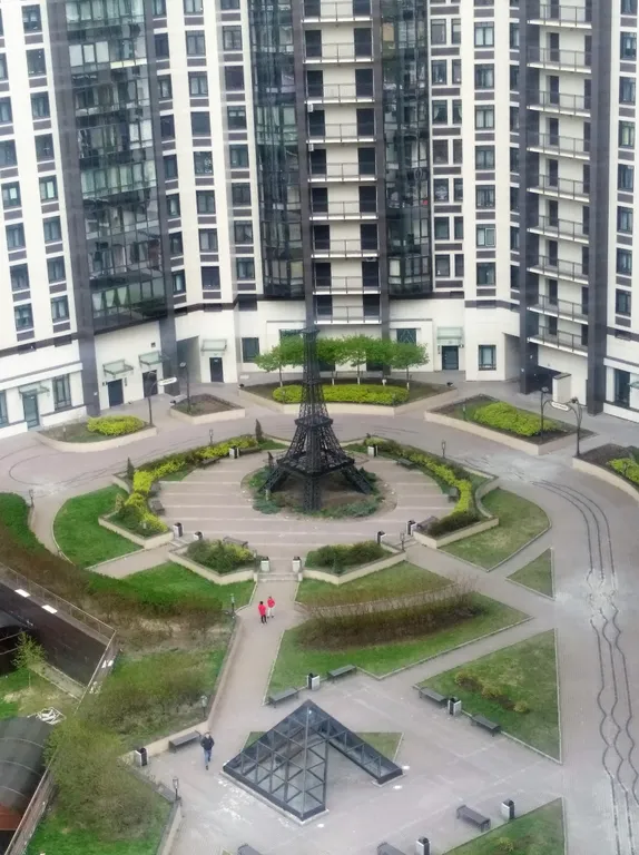 Квартира Квартира Уютная студия у метро Звездная — Санкт-Петербург