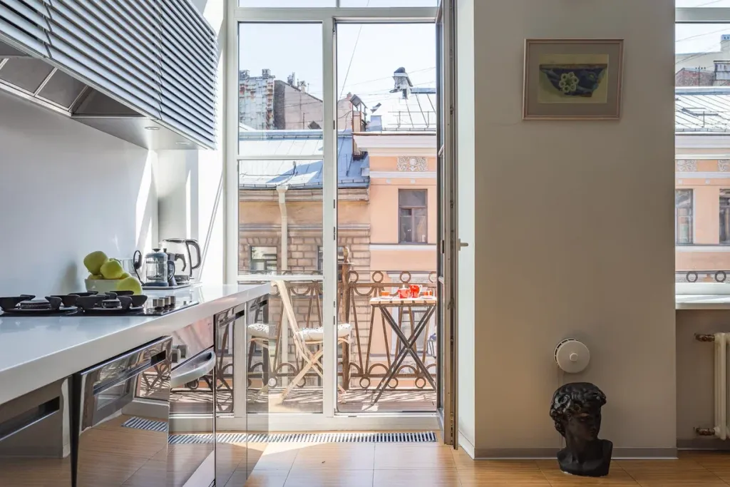 Квартира Видовая квартира с балконом у Летнего сада — Санкт-Петербург