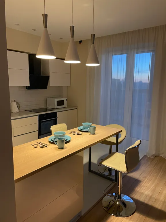 Светлая студия в ЖК Аллея Звезд