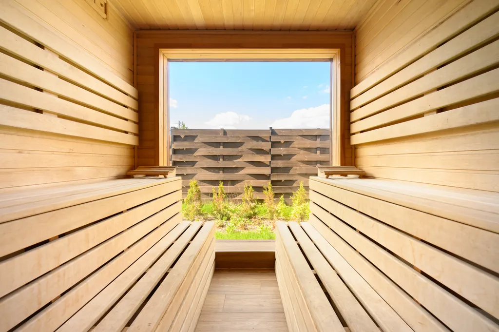 Коттедж с баней и уличным чаном