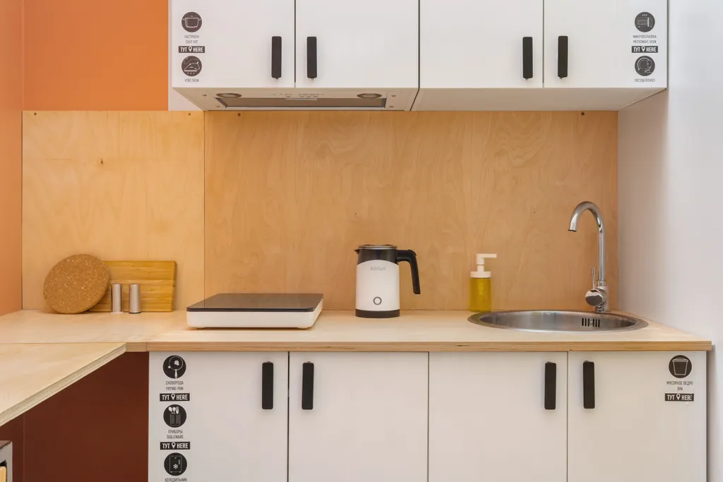 Квартира Квартира Смарт-студия у метро Василеостровская — Санкт-Петербург