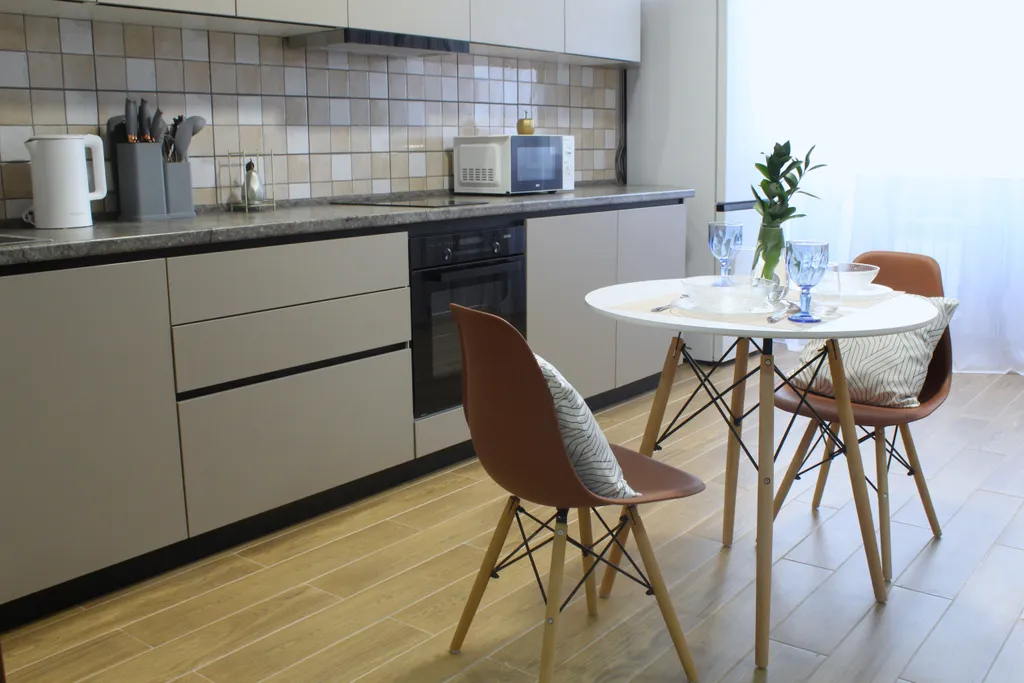 Стильная студия с видом на горы от компании Apato ЖК "Мичурина"