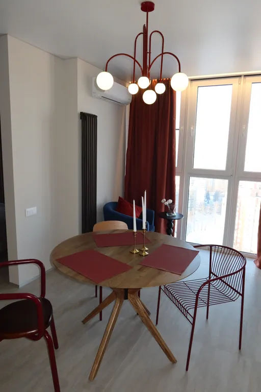 Видовая дизайнерская студия, 24 этаж, самозаселение