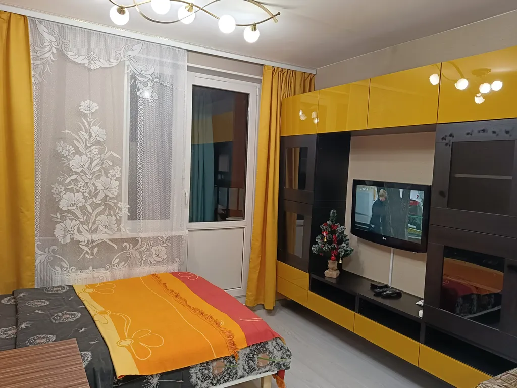 Уютная квартира студия на высоком этаже