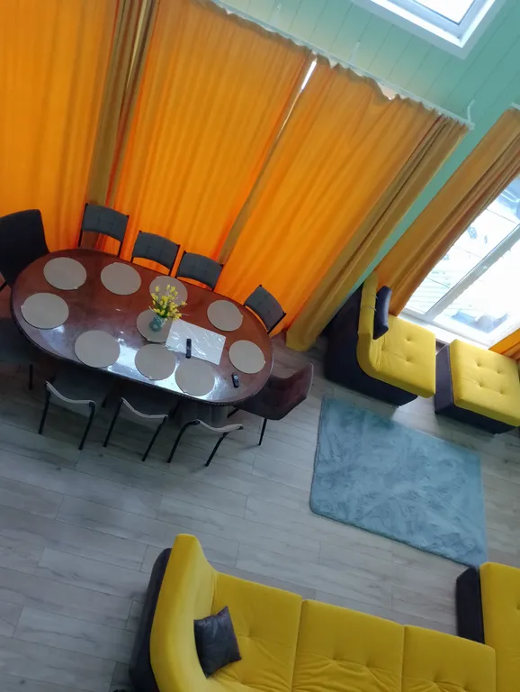 Дом Солнце в горах с баней на территории