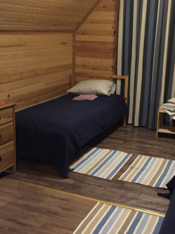 Коттедж Коттедж на берегу озера,рыбалка и отдых всей семьей! — Родионово