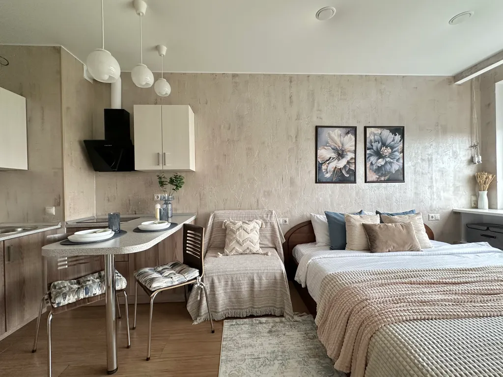 Квартира Квартира Студия с приятным видом из окна — Нахабино