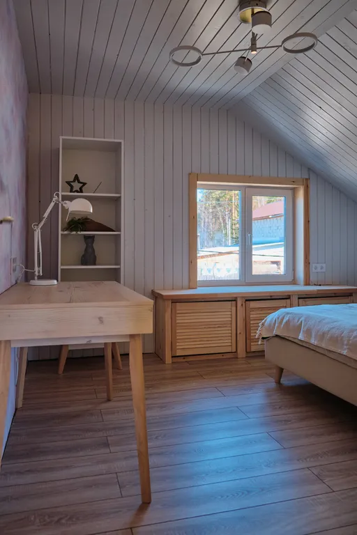 Уютный загородный дом с баней