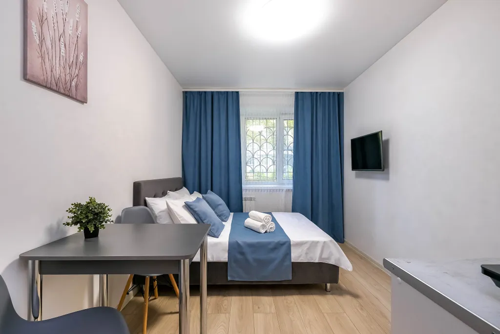 Квартира Современная уютная студия рядом с метро Студенческая и ЛДС- Арена — аренда посуточно в Новосибирск