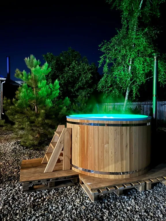 Деревянный уютный дом