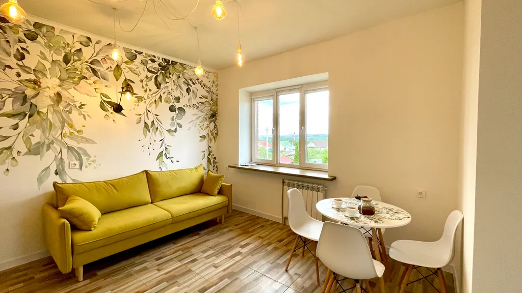 Стильная квартира с мангальной зоной и парковкой