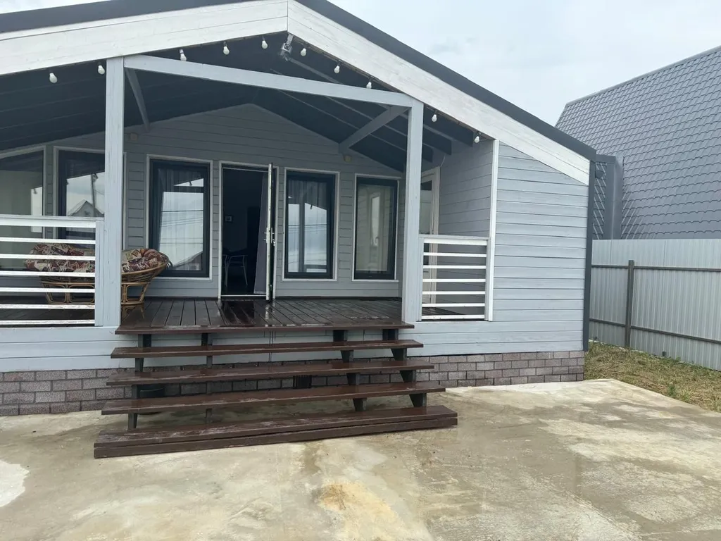 Коттедж Уютный домик на базе отдыха глэмпинге Салтыковские бани - Мир пара — Ганусово