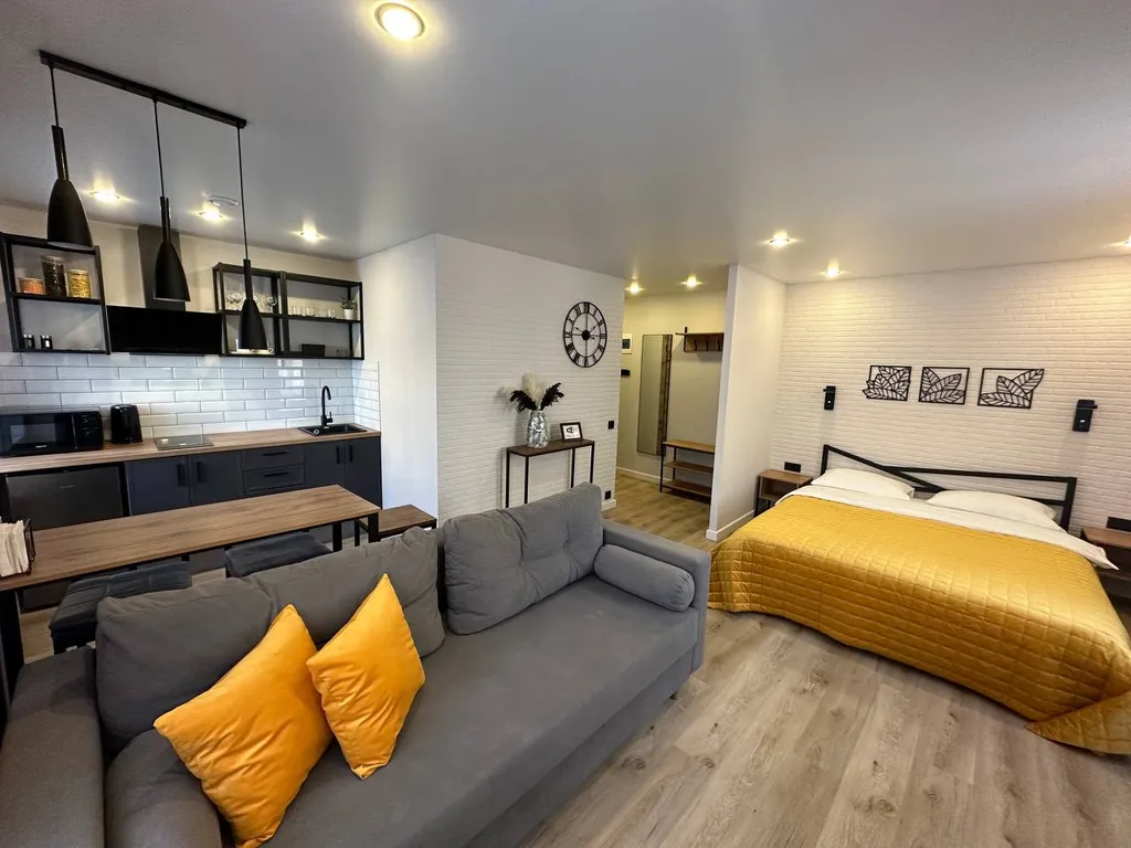 Квартира-студия в стиле лофт в тихом центре