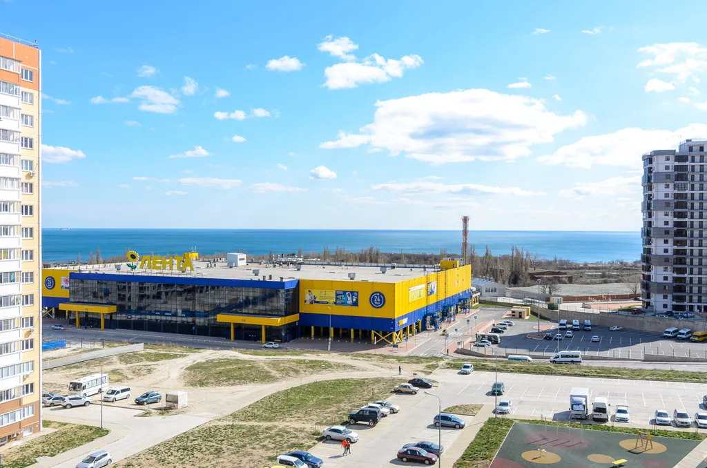 Студия с видом на море