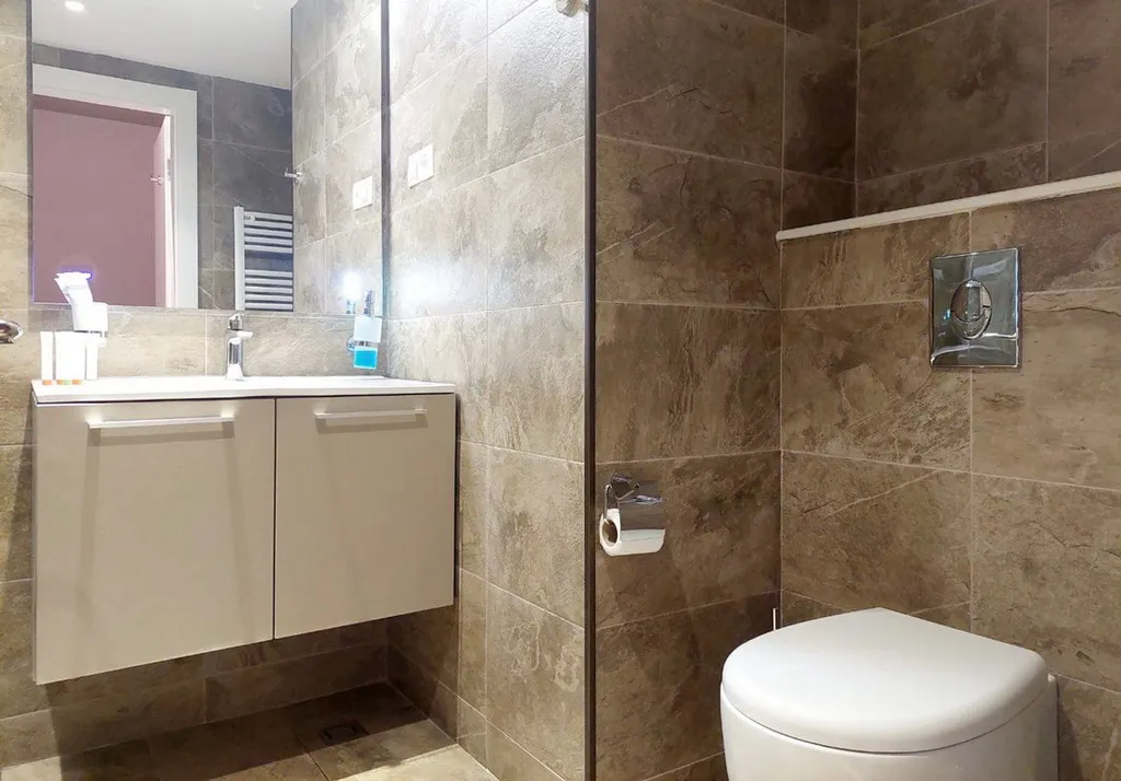 Квартира Квартира Апартамент с видом на первой линии моря в 5* Апарт-отеле — Батуми