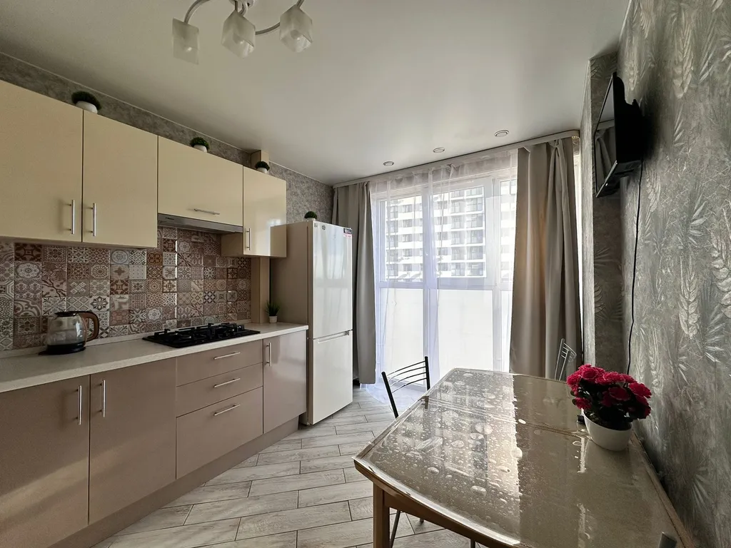 Уютная 1-комнатная квартира в Рязани у Солотчи Современный ремонт, Wi