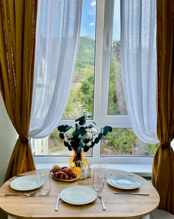 Уютная квартира в центре с видом на гору Машук