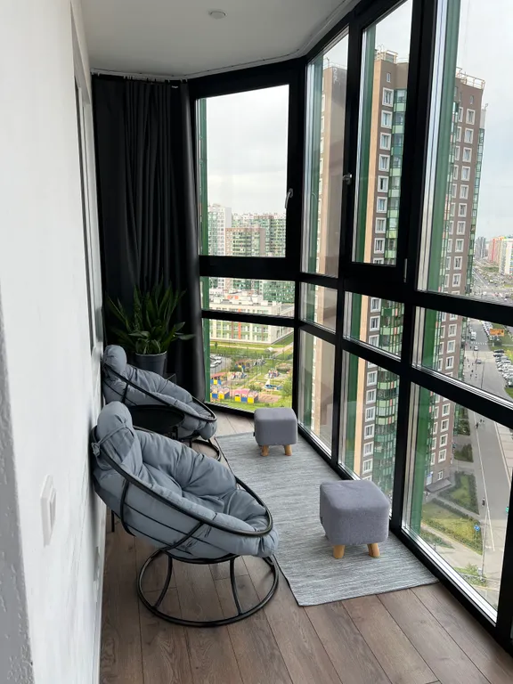 Квартира с балконом