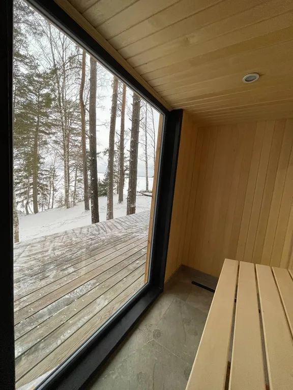 Дом с сауной Zeus с видом на Горьковское море