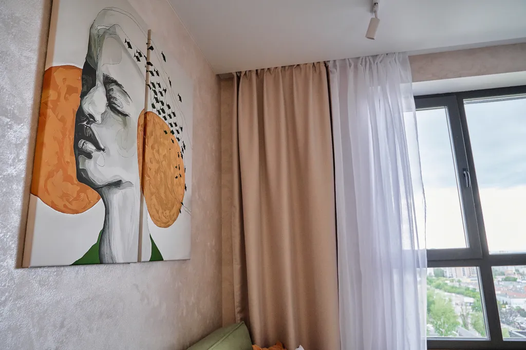 Стильная видовая студия в ЖК Паново Парк на 17 этаже