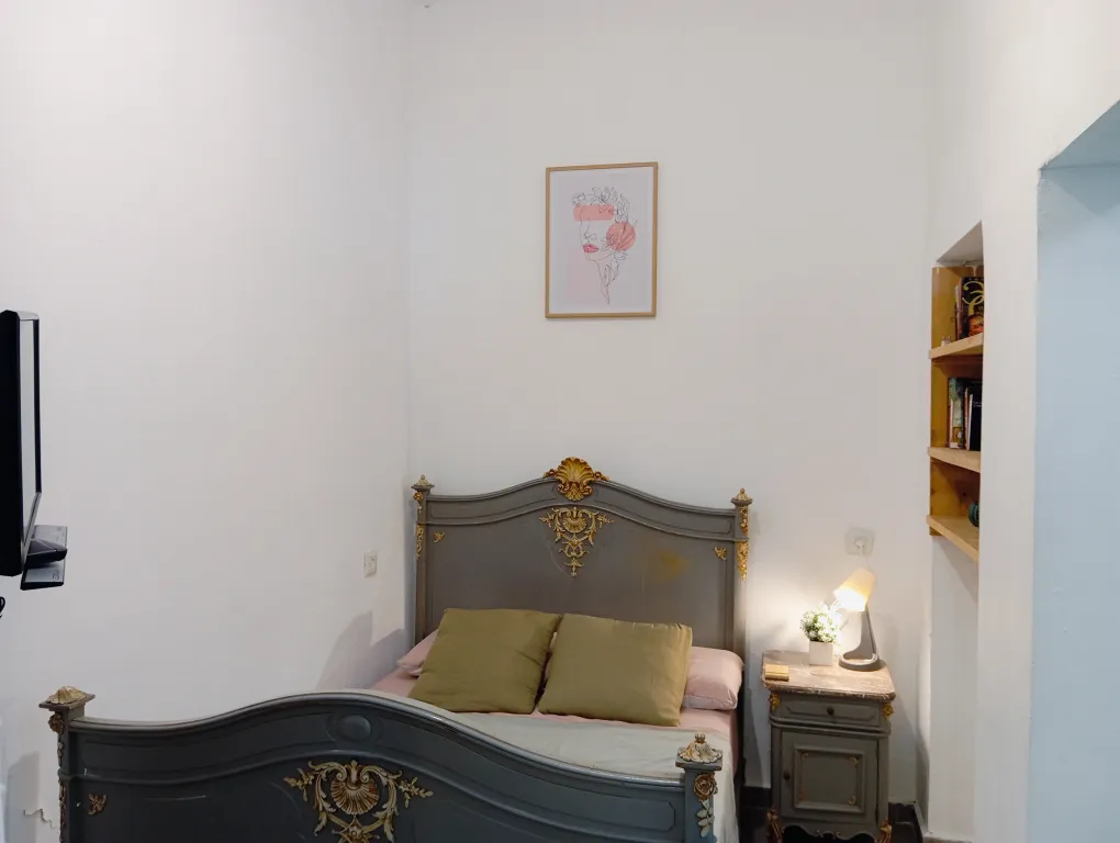 Винтажные апартаменты с зоной барбекю и большим двором для отдыха