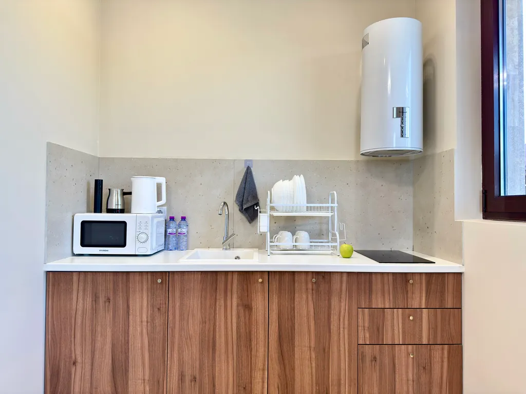 Квартира Квартира Делюкс с балконом и видом на море и горы — Лазаревское