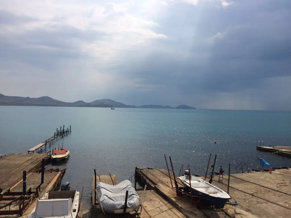 Уютная студия с видом на море