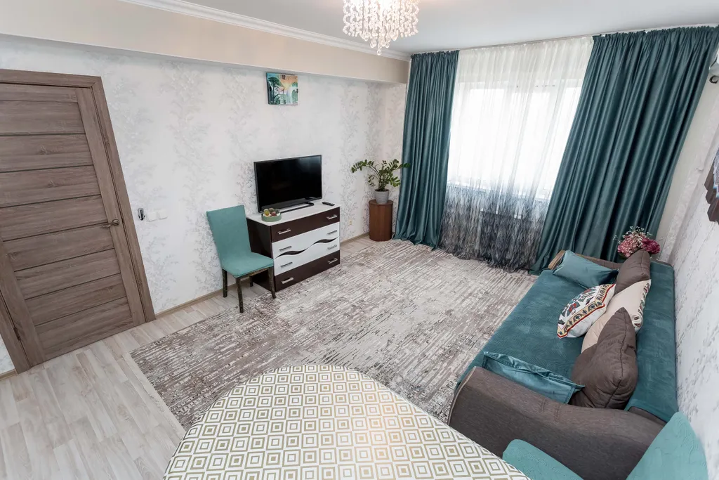 Светлая квартира рядом с парком Горького