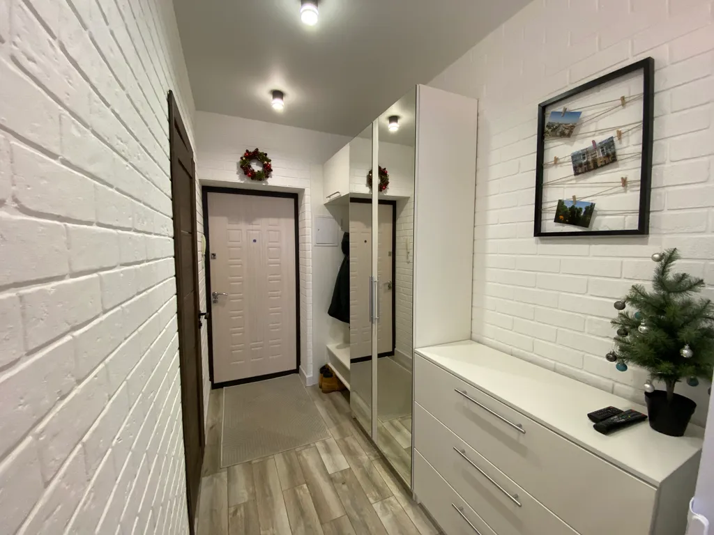 Уютная студия с видом на город