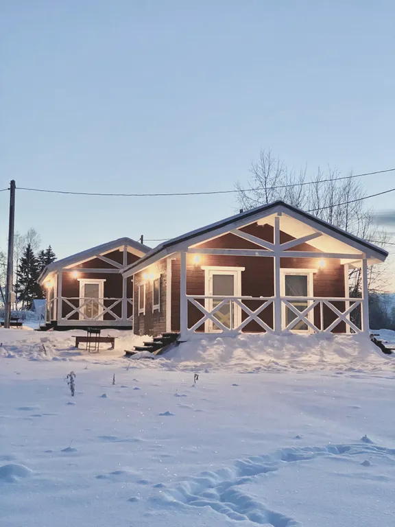 Коттедж с сауной